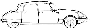 小汽车 Citroen DS 23