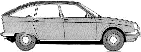 Cotxe Citroen GS Birotor 