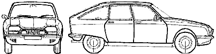 小汽车 Citroen GS X2 