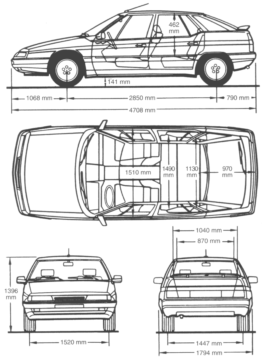 小汽车 Citroen XM