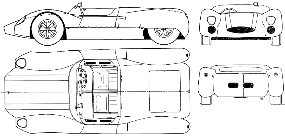 小汽车 Cooper Type 63 Monaco