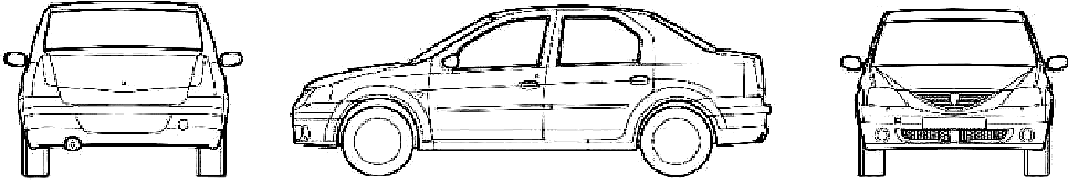 Automobilis Dacia Logan 2005