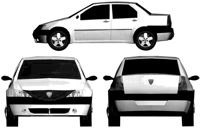 Automobilis Dacia X-90 