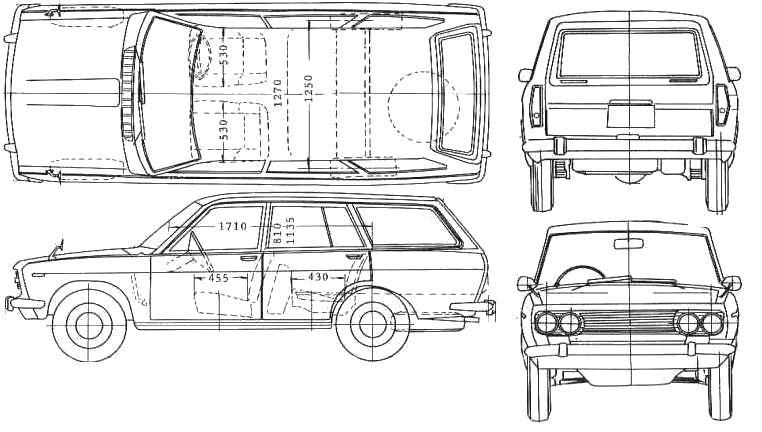 Datsun Bluebird 510 Wagon 1973