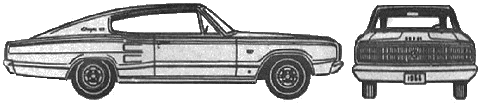 小汽车 Dodge Charger 1967