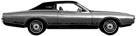 자동차 Dodge Charger SE 1972 