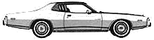 小汽车 Dodge Charger SE 1973 