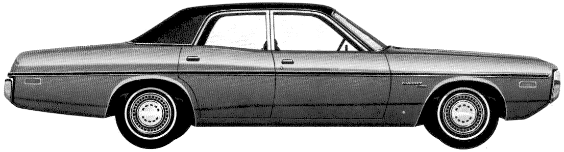 Car Dodge Coronet Custom 1972