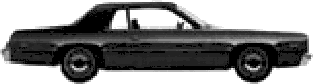 Cotxe Dodge Coronet Custom 2-Door Hardtop 1975