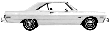 자동차 Dodge Dart Swinger Special Edition 2-Door Hardtop 1975