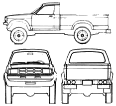 小汽车 Dodge Durango 4x4 1986 Argentina