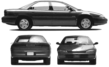 Automobilis Dodge Intrepid 1995