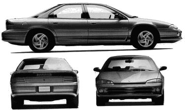 Cotxe Dodge Intrepid ES 1995 