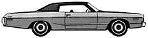 Car Dodge Polara Custom 2-Door Hardtop 1973