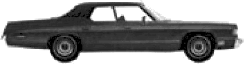 小汽车 Dodge Royal Monaco Brougham 4-Door Hardtop 1975