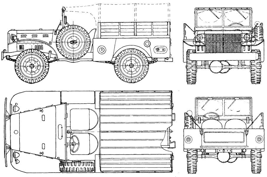 小汽車 Dodge WC-51 1943 
