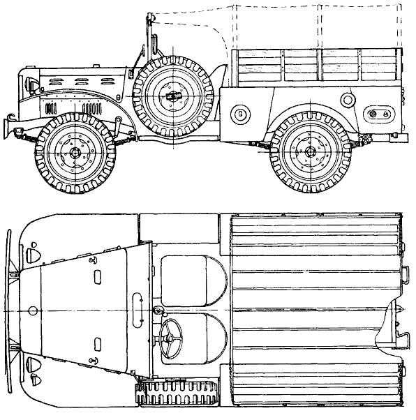 Car Dodge WC-51