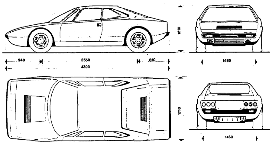 小汽车 Ferrari 308 GT/4