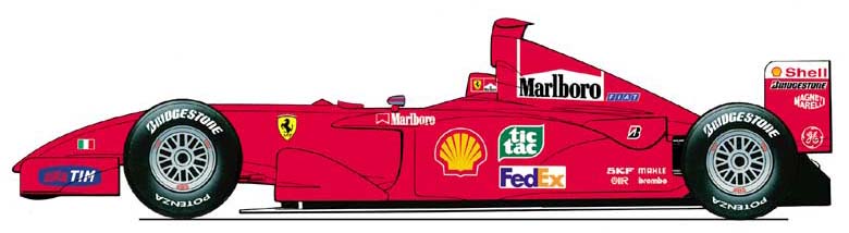 Karozza Ferrari F1 2001