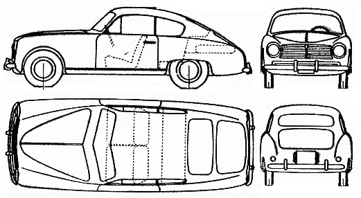 Auto FIAT 1100 ES 1951