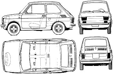 Automobilis FIAT 126