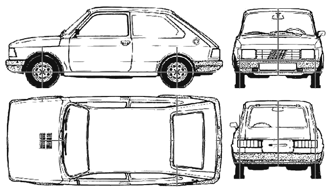 小汽車 FIAT 147 Spazio 1.4 (1994)