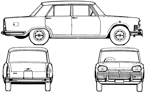 Karozza FIAT 2100 Special 1959