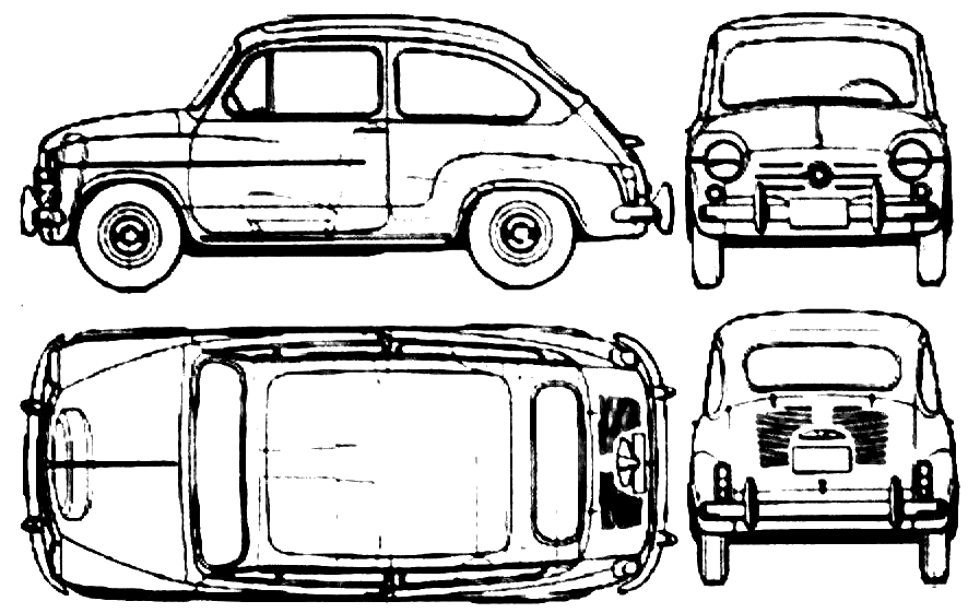 小汽車 FIAT 600