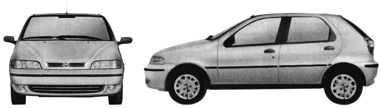 Automobilis FIAT Palio 2003 1.4
