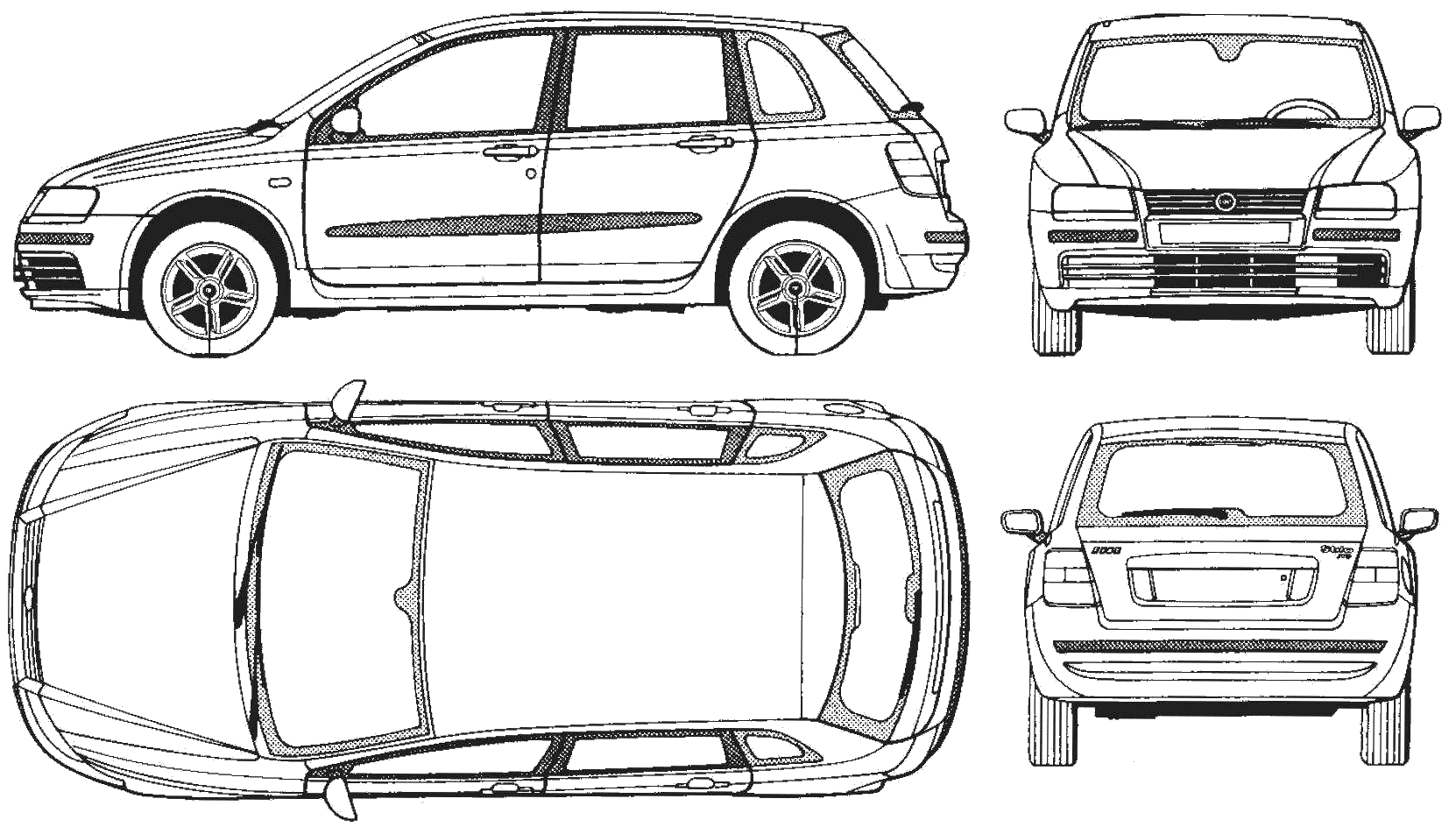 Mašīna FIAT Stilo 5-Door 2005
