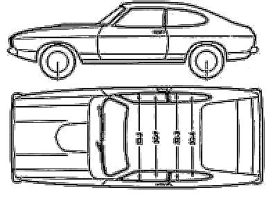 Auto Ford E Capri Mk. II