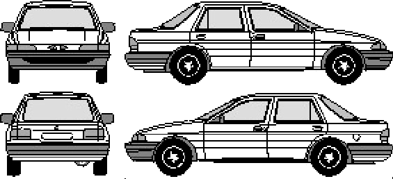 Car Ford E Orion 1992