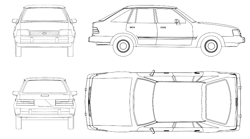 자동차 Ford Escort