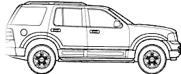 小汽车 Ford Explorer 2003 