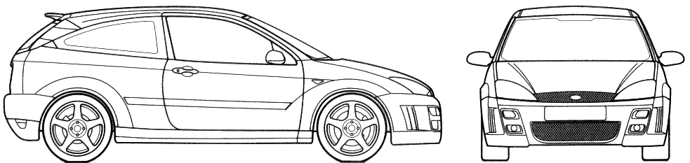 小汽车 Ford Focus RS