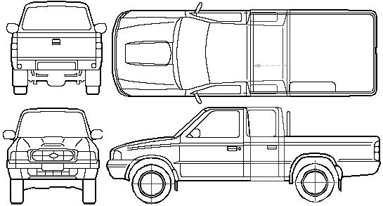 자동차 Ford Ford Ranger 2005