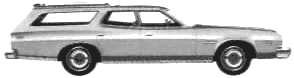 Karozza Ford Gran Torino Wagon 1975