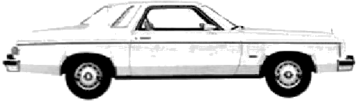 Karozza Ford Granada ESS 2-Door Sedan 1980