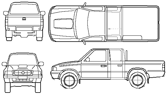 Car Ford Ranger 2004 