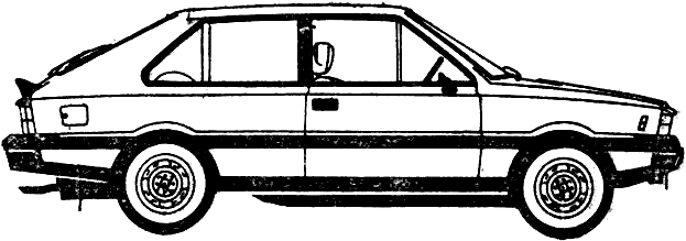 小汽车 FSO Polonez 1500 2dr