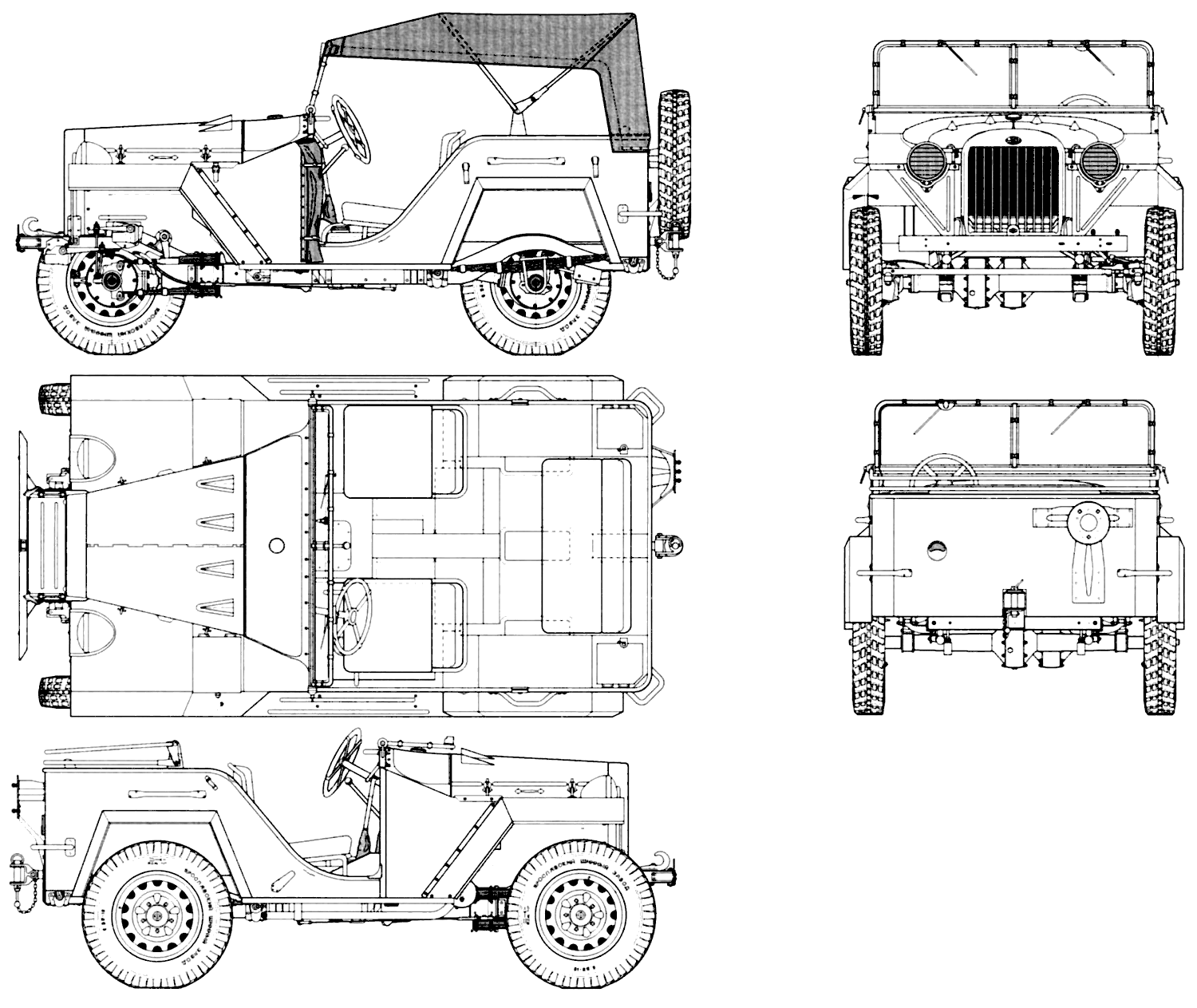 Cotxe GAZ 67B