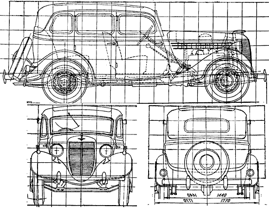 Car GAZ-M1