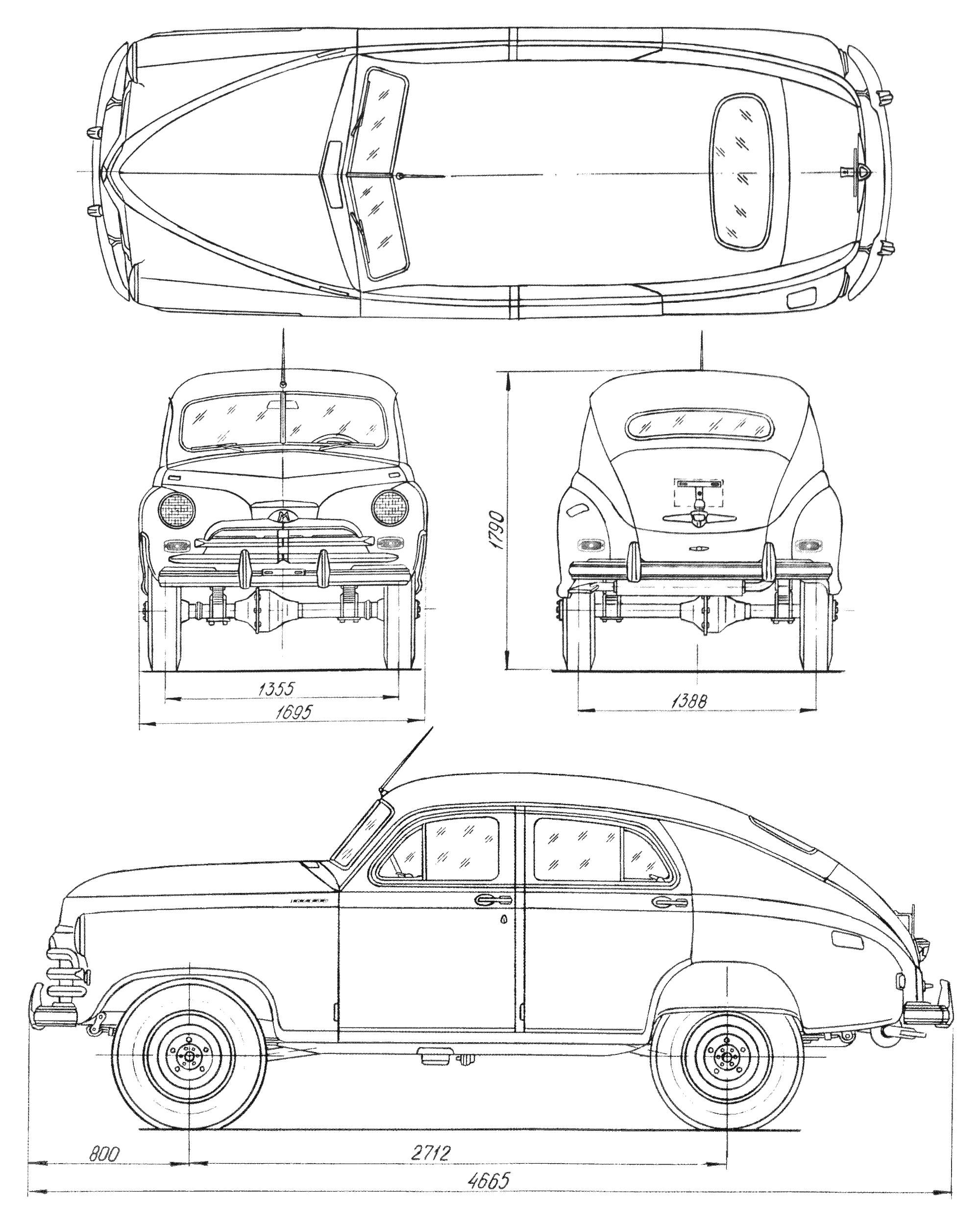 Car GAZ M72