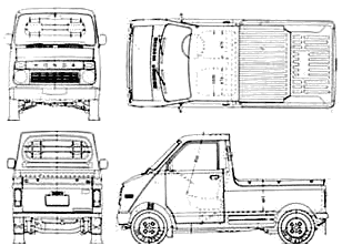 小汽车 Honda StepVan SF 1971