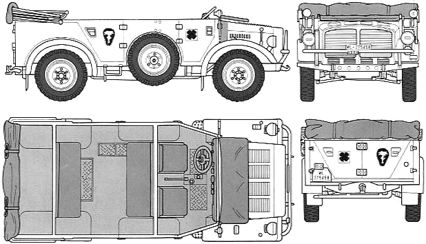 자동차 Horch 1A 1943