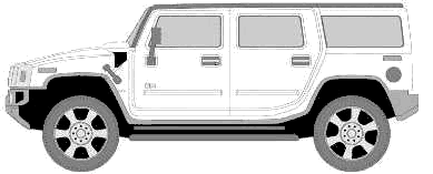 小汽车 Hummer H2 2003