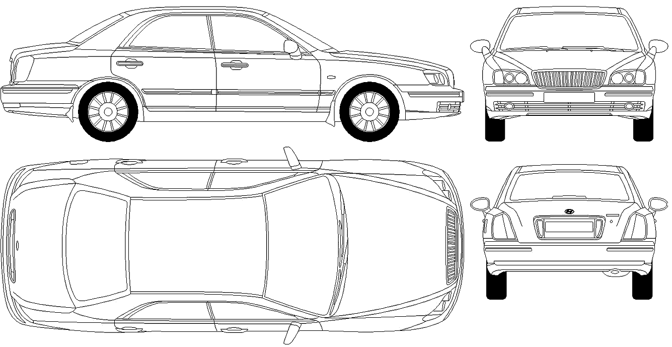 小汽車 Hyundai XG 2003