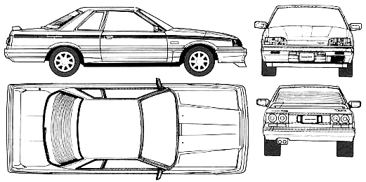 Car Infinity M30 1989