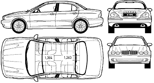 Car Jaguar X-type 2004
