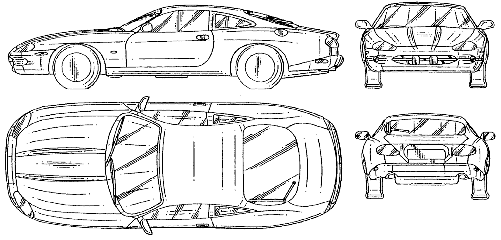 小汽车 Jaguar XK8